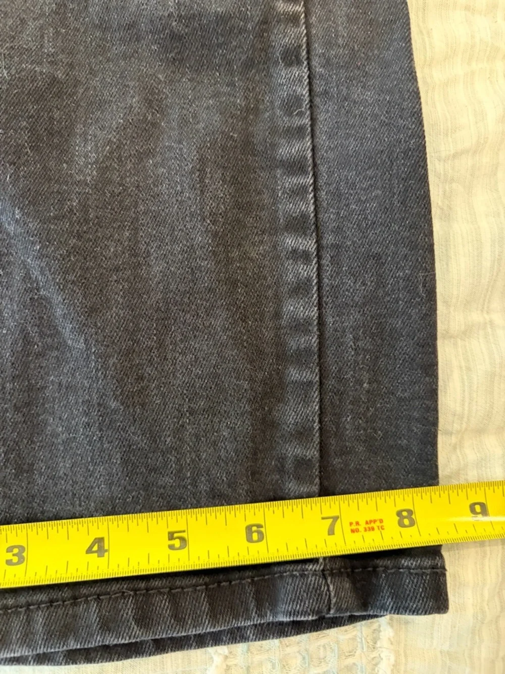 Levi’s 559 Relaxed Straight Jeans Men’s 38x28 Black Denim Streetwear
